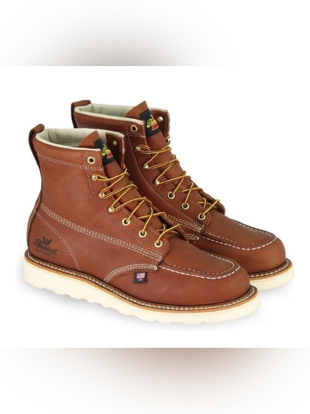 Thorogood 6” Steel Toe Wedge Sole Boot Size 10.5 D NWT